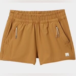 Vuori Dash Shorts size Small Golden Yellow